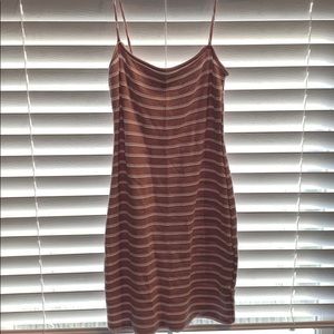 Form fitting mini dress